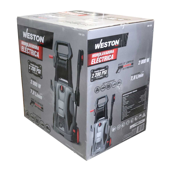HIDROLAVADORA ELECTRICA 2200PSI CW-129
