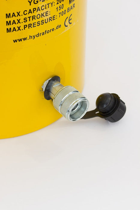 Gato hidraulico simple efecto, Single Acting Cylinder (200Tons - 6") (YG-200150)