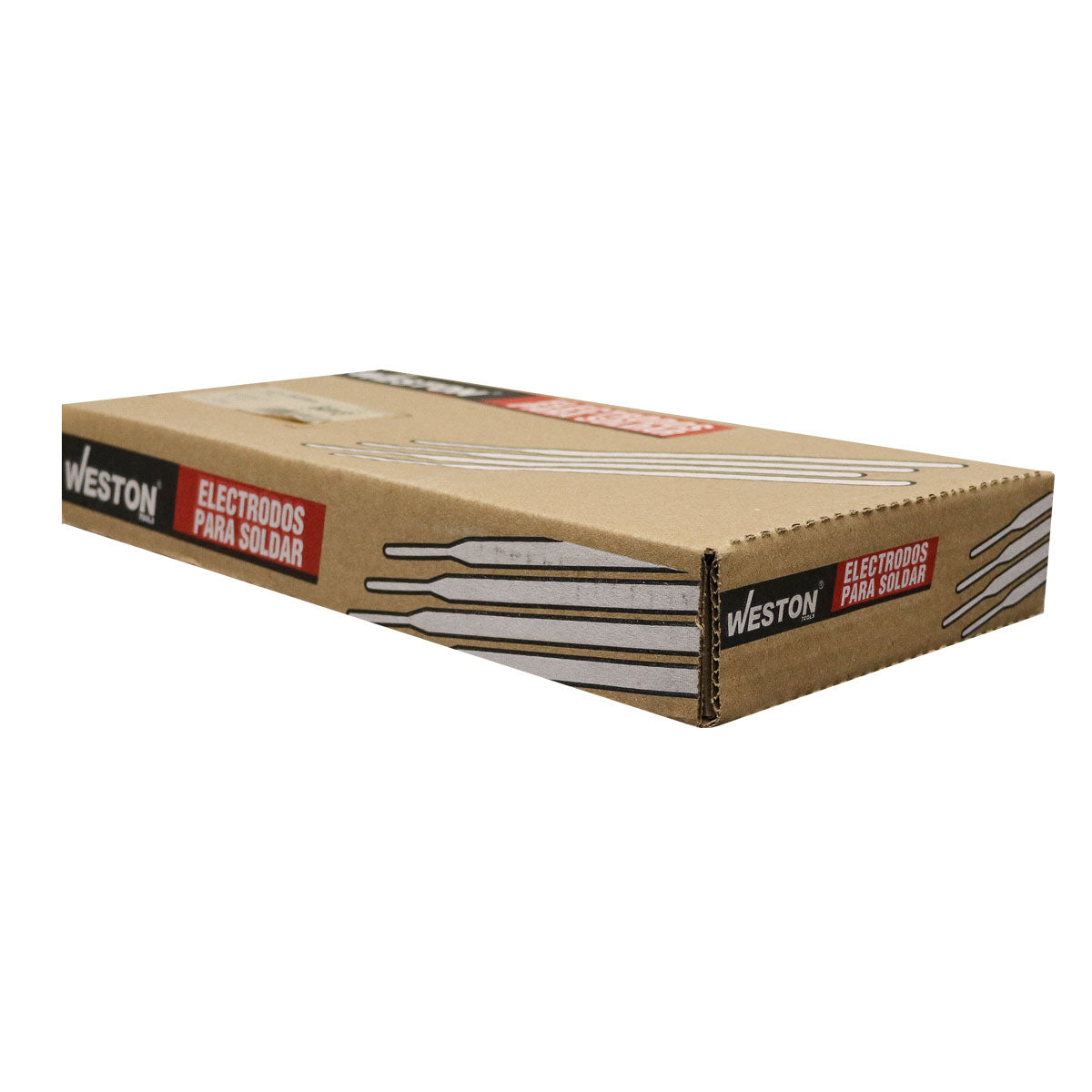 Soldadura electrodo para soldar 7018 de 1/8 caja de 10 kg