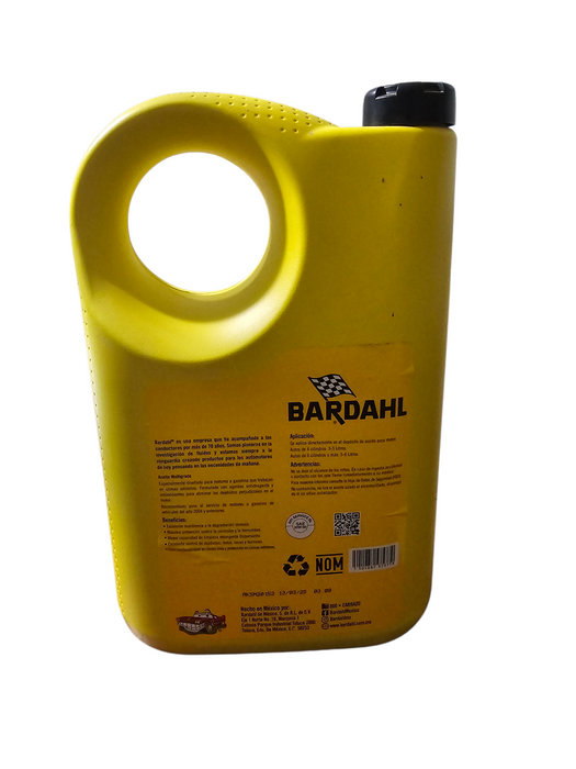 Aceite para auto de +6 años Bardahl Super Racing Oil SAE 20W50 API SL