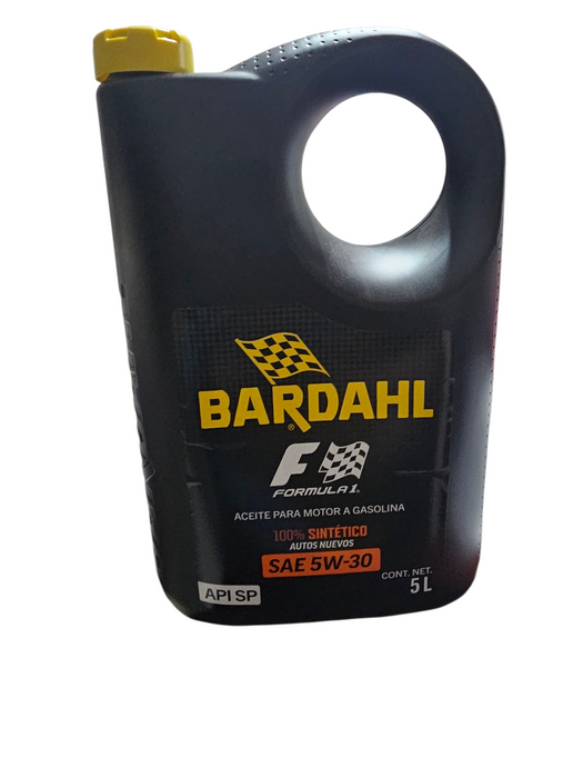 Aceite Bardahl Formula-1 Sintético, 5W30 Garrafa 5L Autos nuevos
