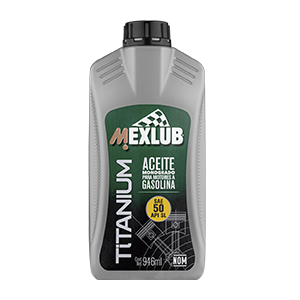 Mexlub Titanium SAE 50 SL gasolina 946ml